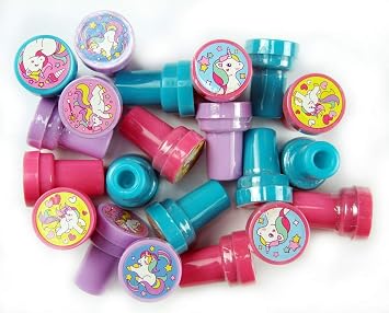 Tiny Mills 24 Pcs Unicorn Stampers for Kids