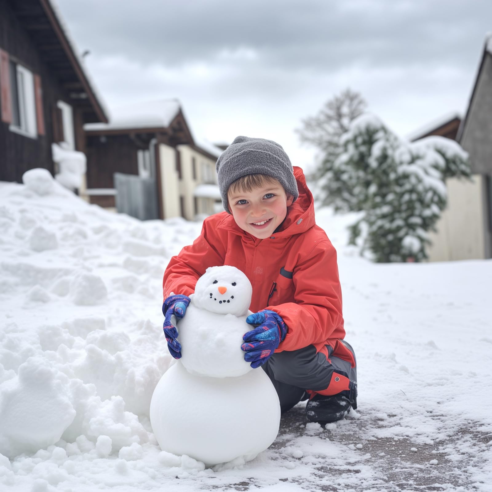 YooxArmor Guantes de Esquí para Niños,Guantes de Nieve de Invierno Impermeables para 4-8 Niños y Niñas,Guantes de Snowboard Resistentes al Viento y al Frío para Esquí y Ciclismo