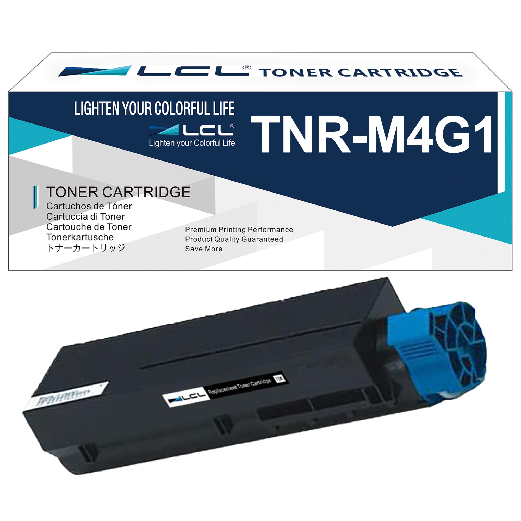 Amazon.co.jp: LCL OKI用 TNR-M4G1 B432dnw （1パック ブラック） 互換