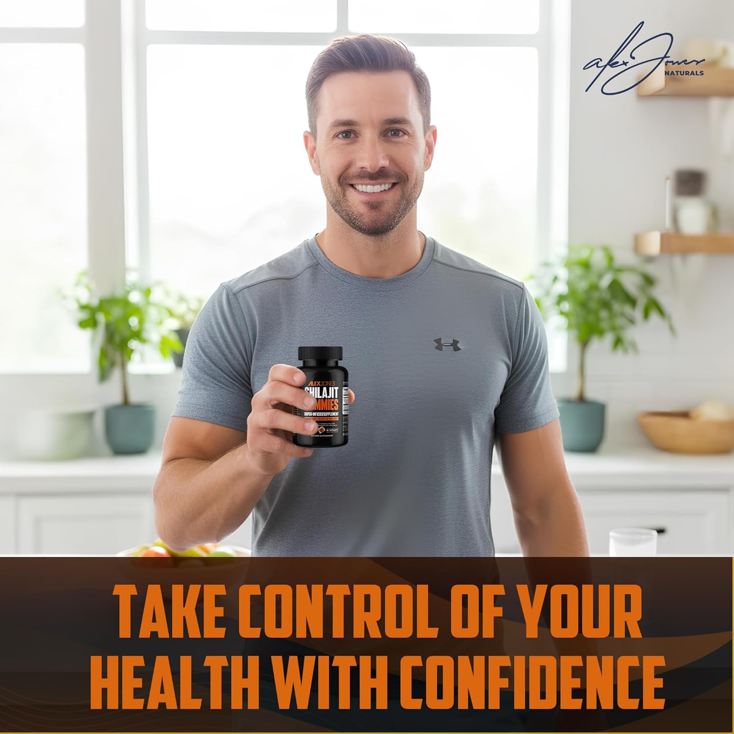 Shilajit Gummies – Men’s Daily Energy & Stamina Booster – Sharper Focus & Strength w/Ashwagandha for Men – Cellular Energy & Performance Supplement – 60 Count - Image 6