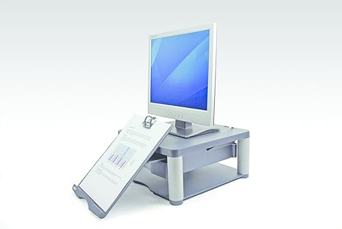 Miniatura 3 de Fellowes Premium Plus - Soporte ajustable para monitor, color negro