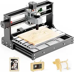 OUYANG Roteador Cnc 3018 Mahine Com Controle Grbl, Mini Máquina De Mesa 3 Eixos, Para Fresamento Entalhe Em Madeira, Acrílico, Pcb, Pvc, Plástico, Área Gravação 300 X 180 40 Mm
