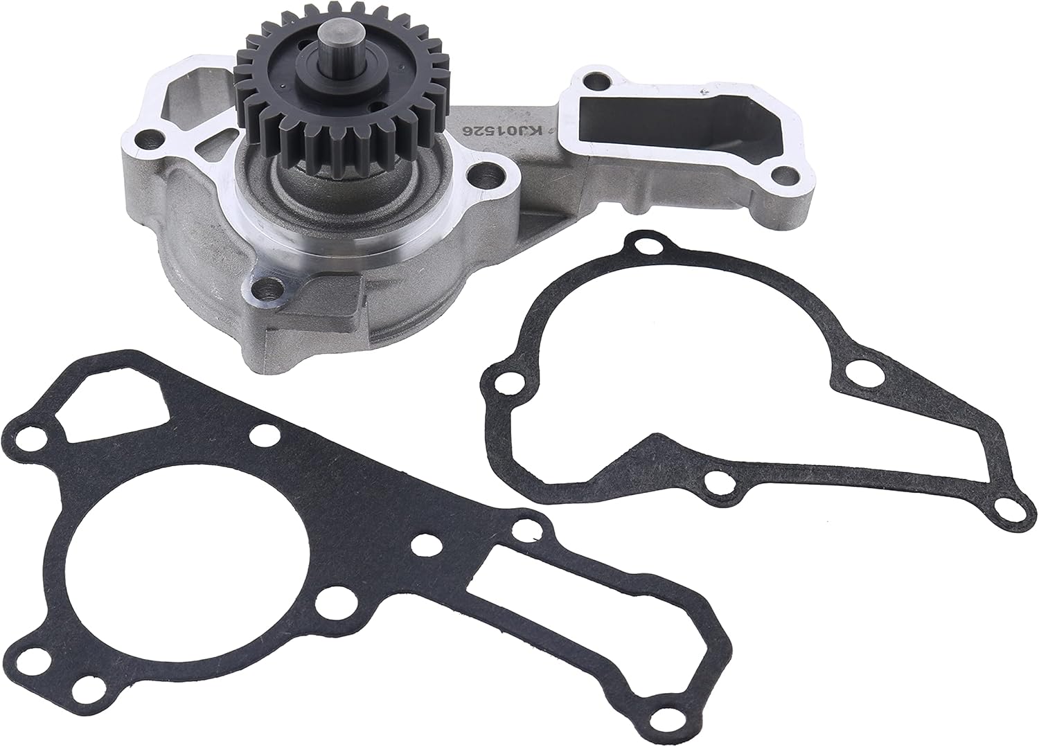 JEENDA Water Pump 49044-2066 With Gaskets 11060-2450 11060-2451 Compatible with Kawasaki FD590V FD611V FD620D FD661D Engine Kawasaki Mule 2500 2510 2520 3000 3010 3020 4000 4010 (water pump gaskets)