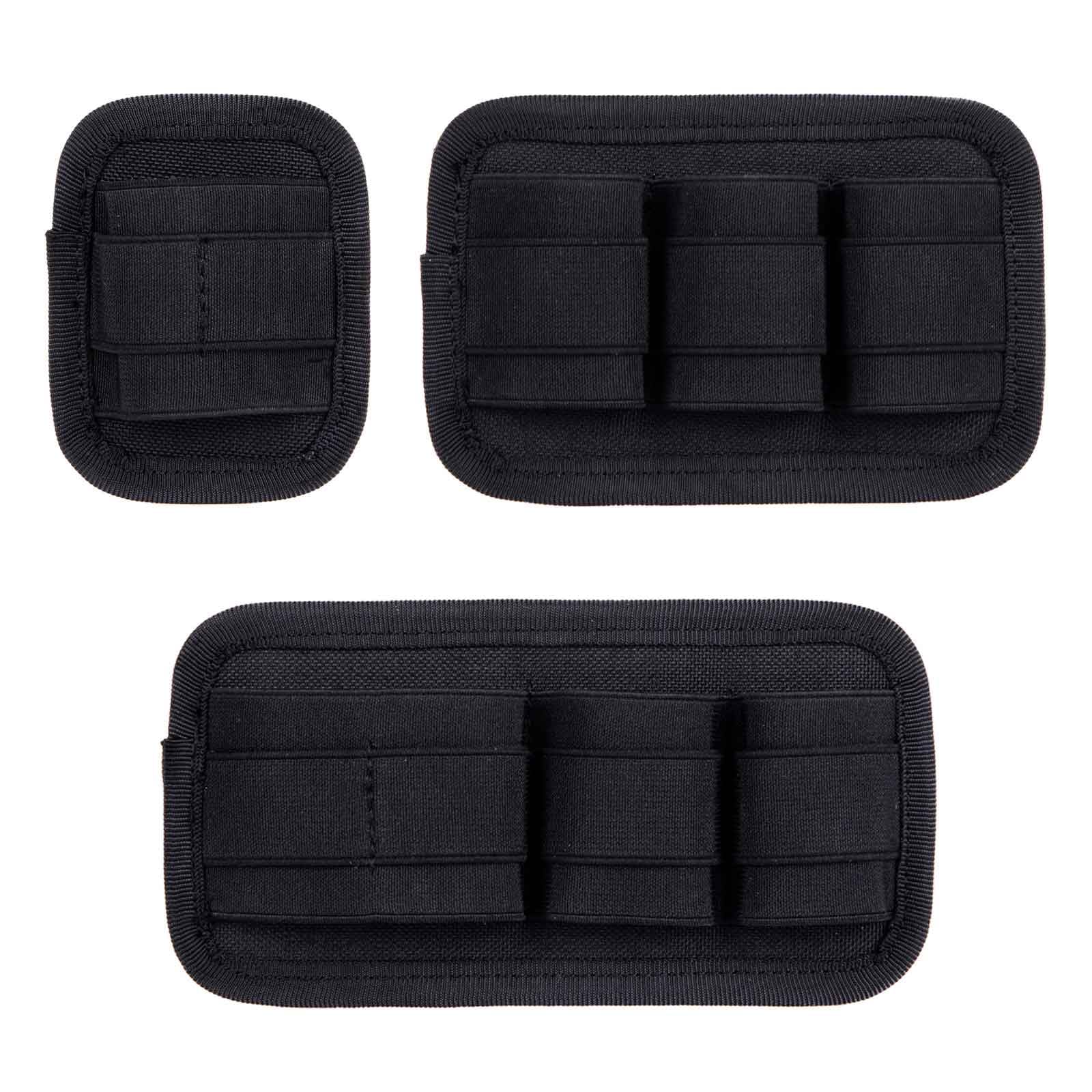 3 Piece EDC Elastic Bag Insert Pouch Panel Hook Backed Accessories Holder, Tactical Backpack Insert Modular Organizers and Storage Pouch