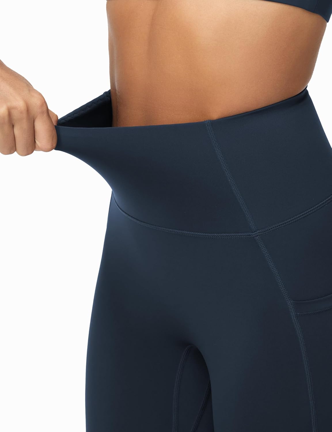 THE GYM PEOPLE Women's Scrunch Butt Lifting Yoga Pants High Waisted Stretch Athletic Workout Leggings with Pockets - Image 6