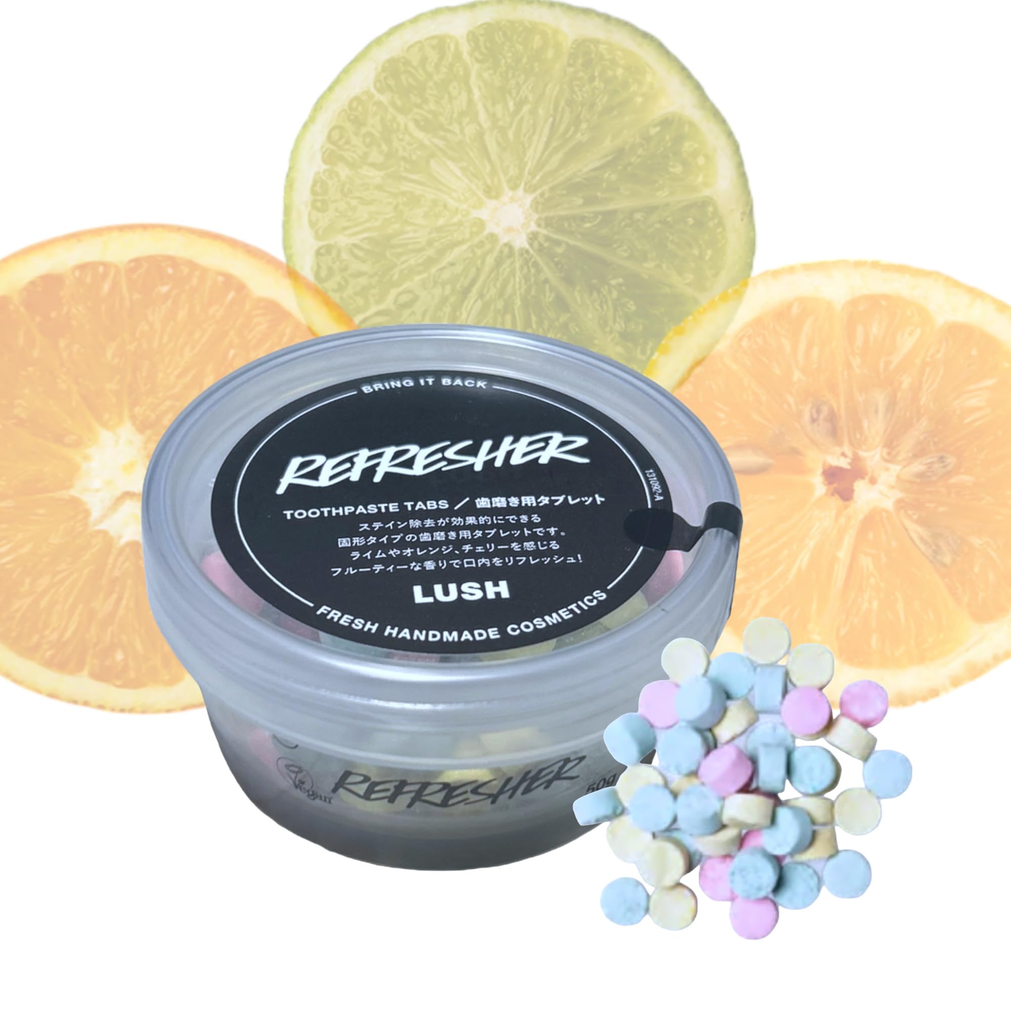 Amazon | LUSH ラッシュ refresher リフレッシャー トゥースペースト  