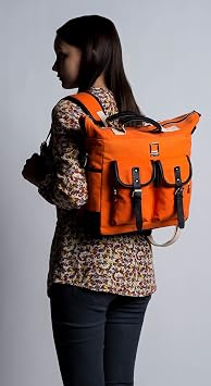 Versatile Multi-Purpose Travel Satchel Bag | Padded Sling Messenger Backpack for Everyday Use | Fits 10-Inch Devices