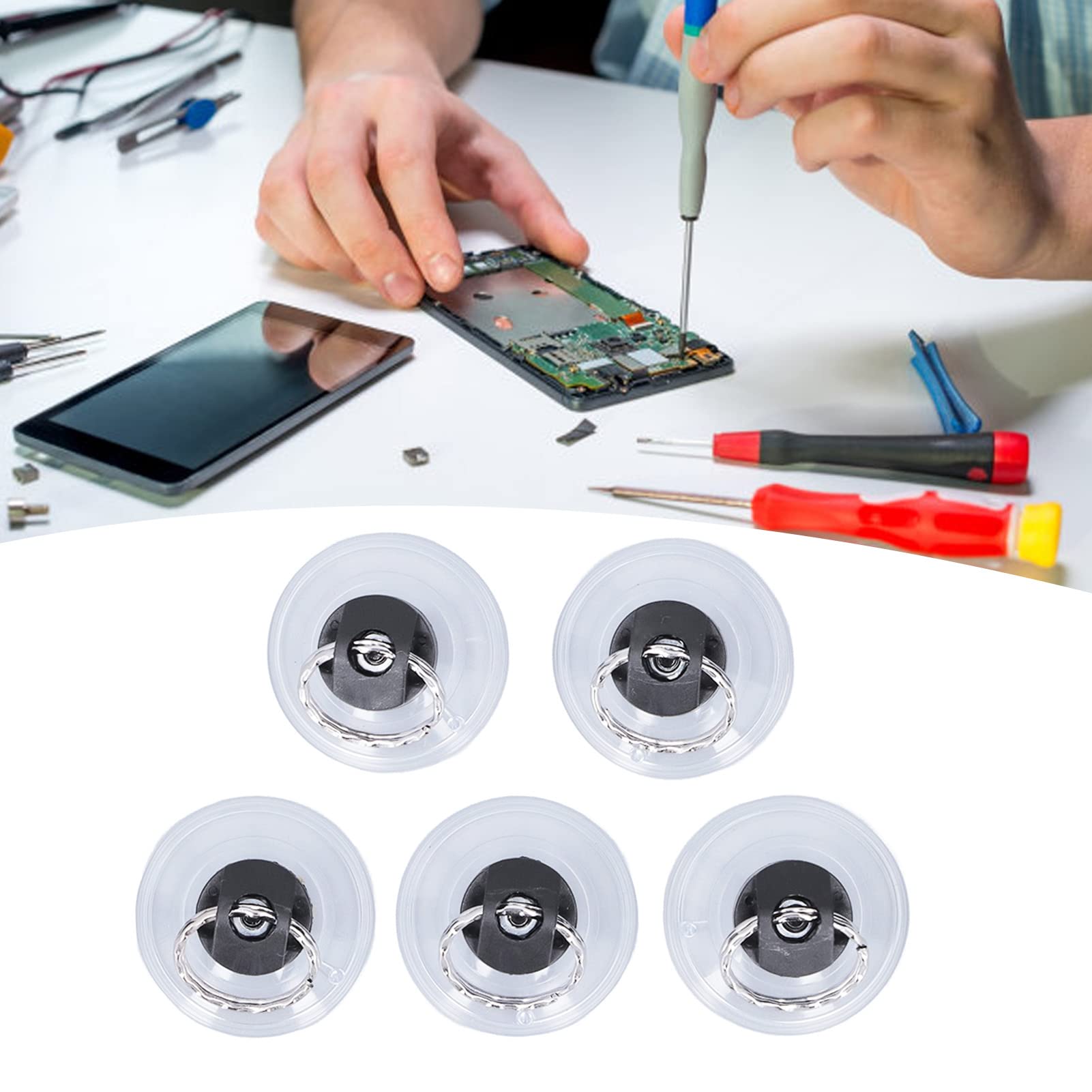 Glomora Adjustable Screen Opening Suction Cup - Versatile Tool for Screen Repairs, Ergonomic Design