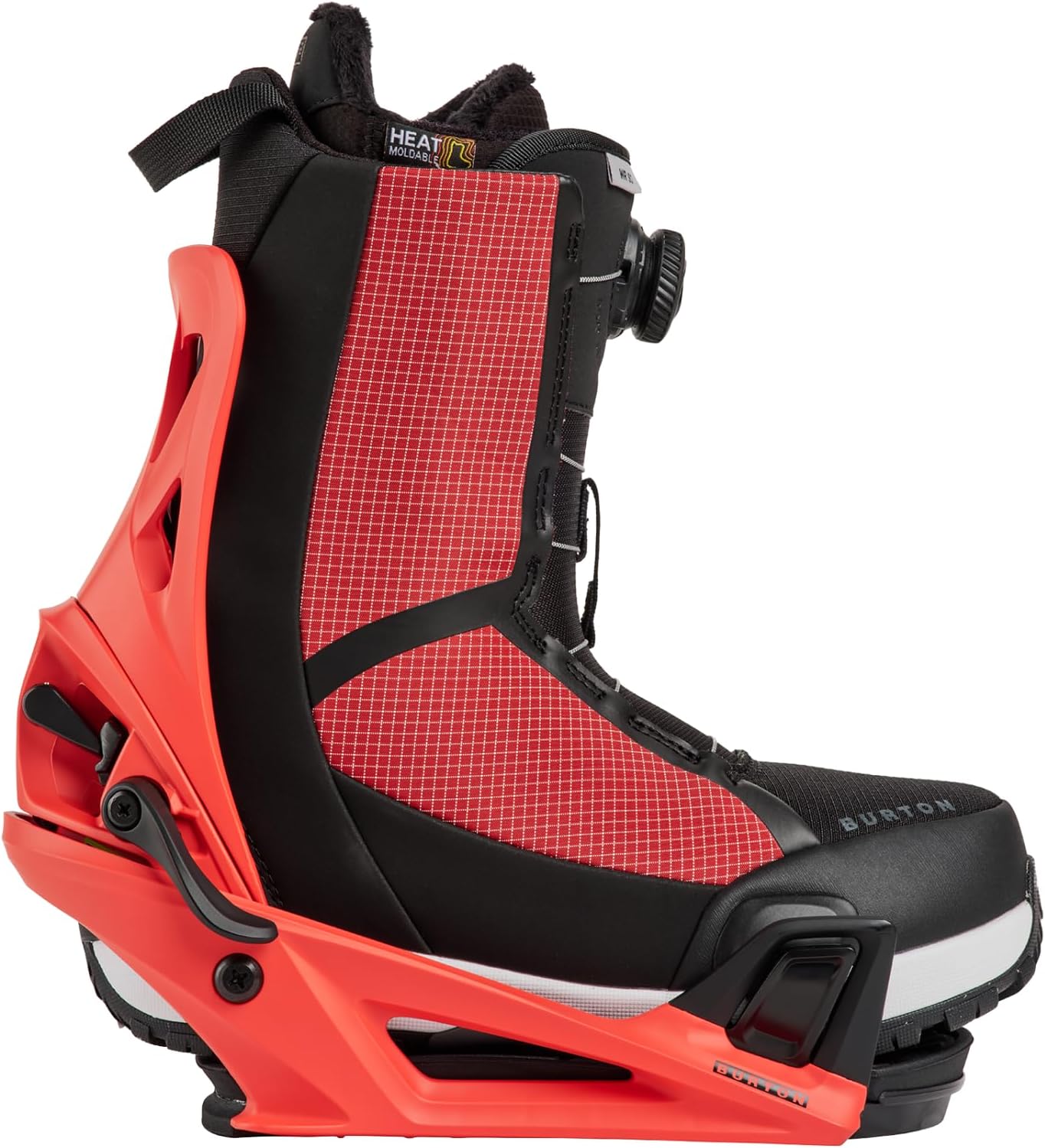 Men's Burton Step On® Re:Flex Snowboard Bindings, Hot Tamale, Medium