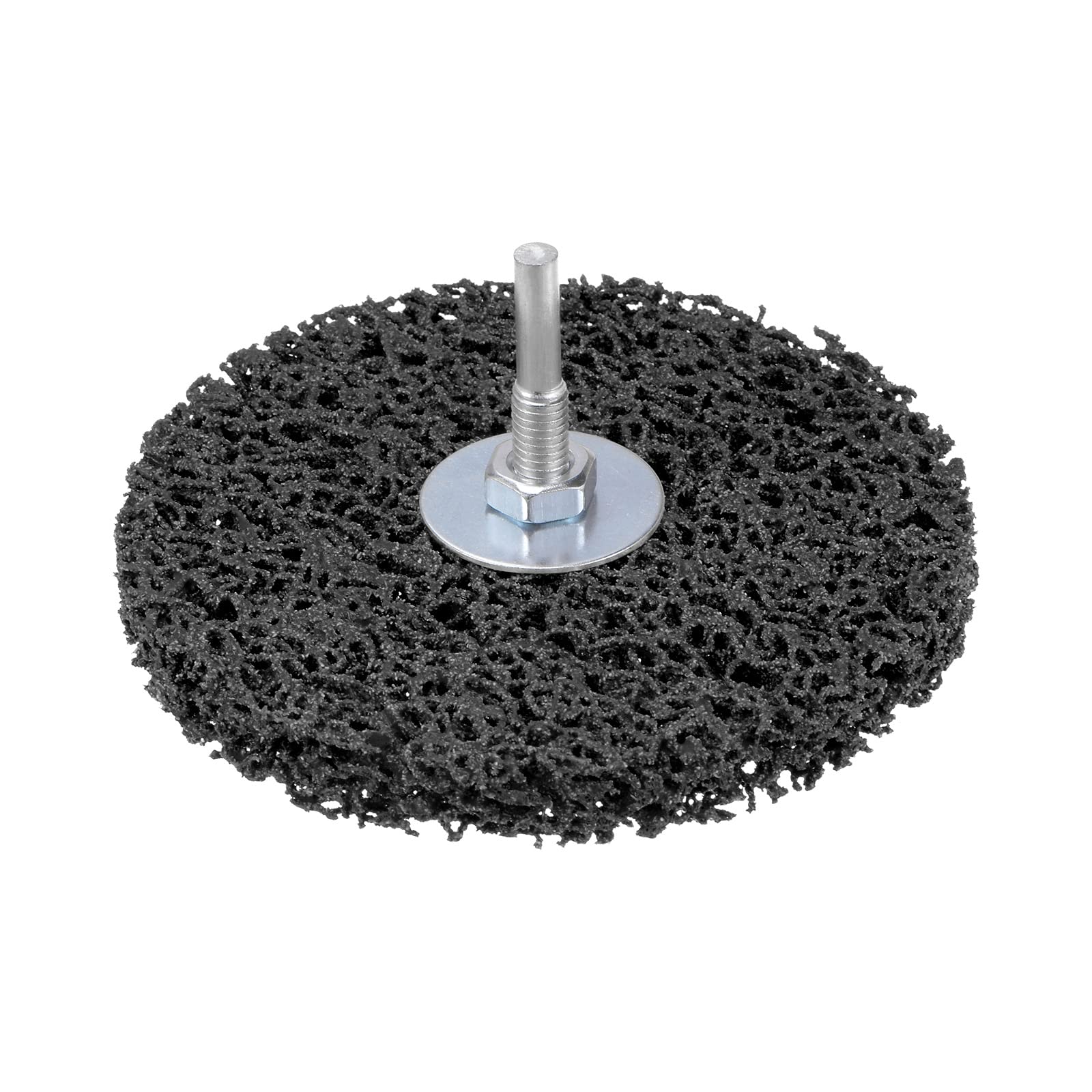 HARFINGTON Paint Stripping Disc Drill Attachment 4.5" x 1/2" with 1/4" Shaft Strip Clean Discs for Angle Grinder Clean and Remove Paint Coating Rust,