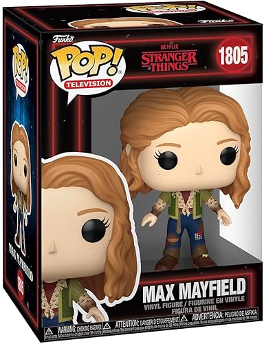 ¡Funko Pop! Television: Stranger Things - Max Mayfield - Figura de vinilo coleccionable - Idea de regalo - Mercancía oficial - Juguetes para niños y adultos - Fanáticos de la televisión - Figura modelo para coleccionistas y exhibición