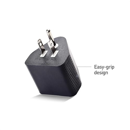 Miniatura 5 de Cable Matters Paquete de 2 adaptadores RV de 15 amperios a 3 clavijas de 30 amperios, enchufe RV de 15 A (NEMA 5-15P a TT-30R)