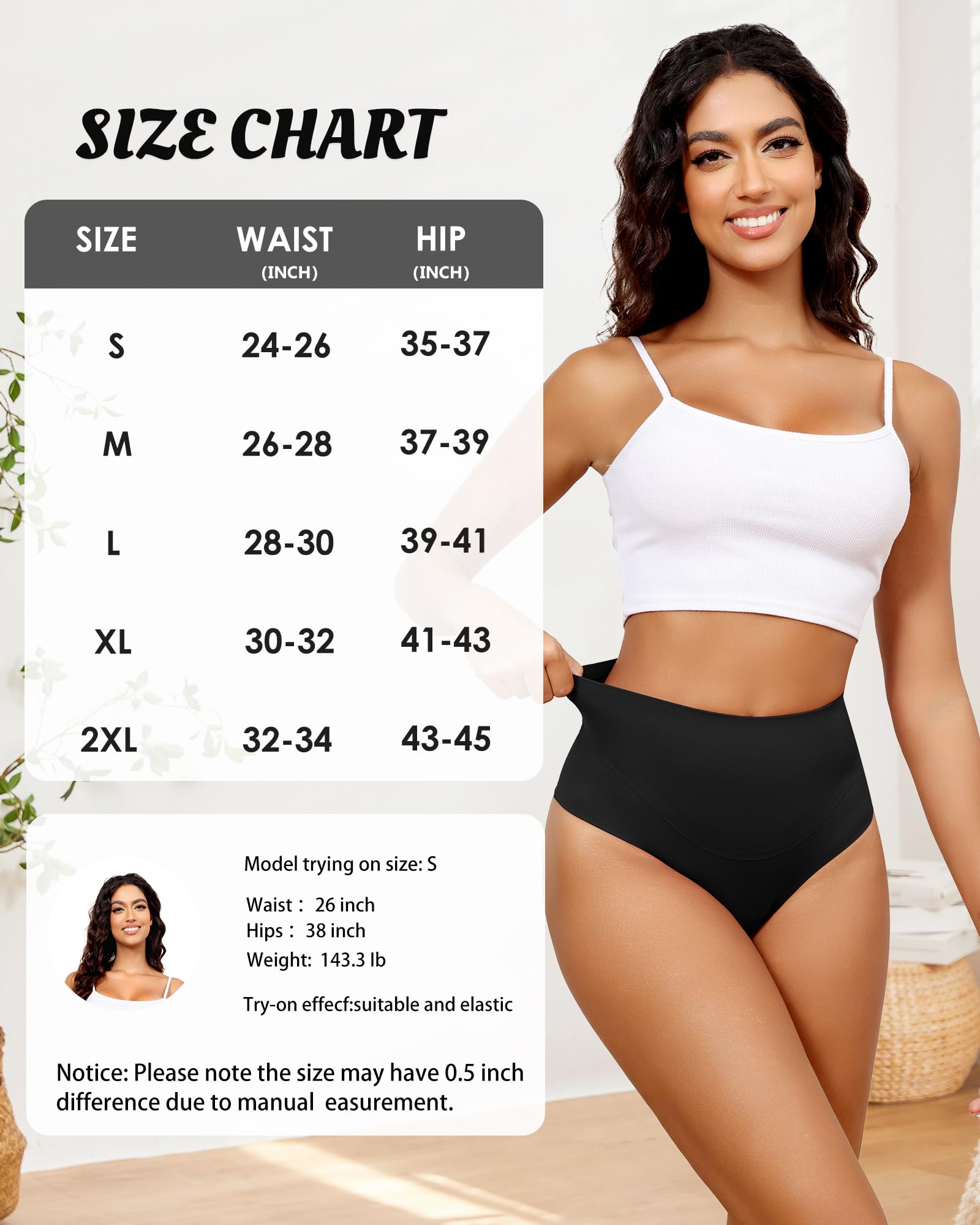 Levao Bauchweg Unterhose Damen Shapewear Tanga Hoher Taille Nahtlos Miederhose Figurformende Miederslip Unterwäsche Miederpant Shaper Bauch Weg Hose für Frauen