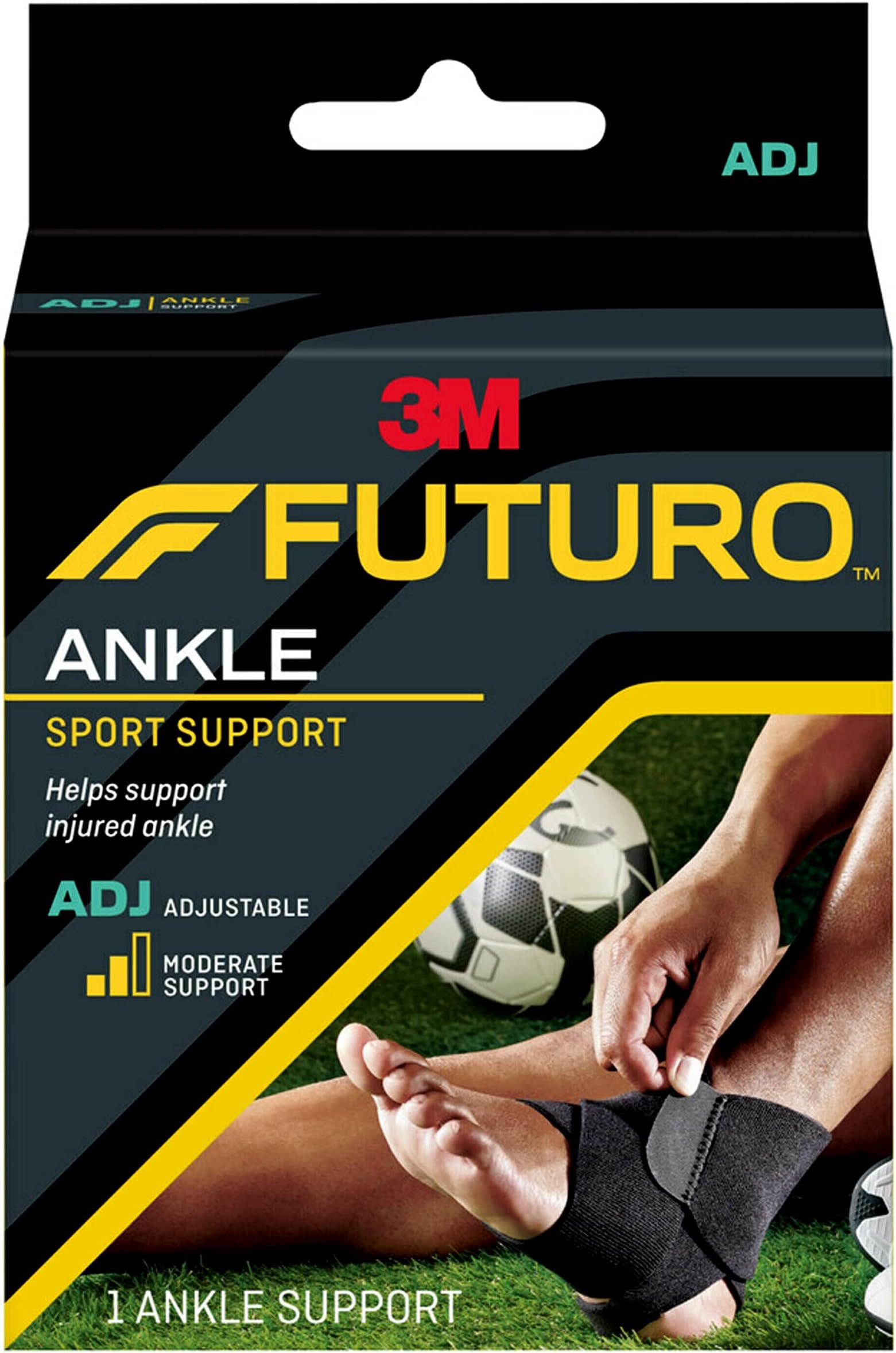 Futuro Sport Adjustable Ankle Support, Moderate Support