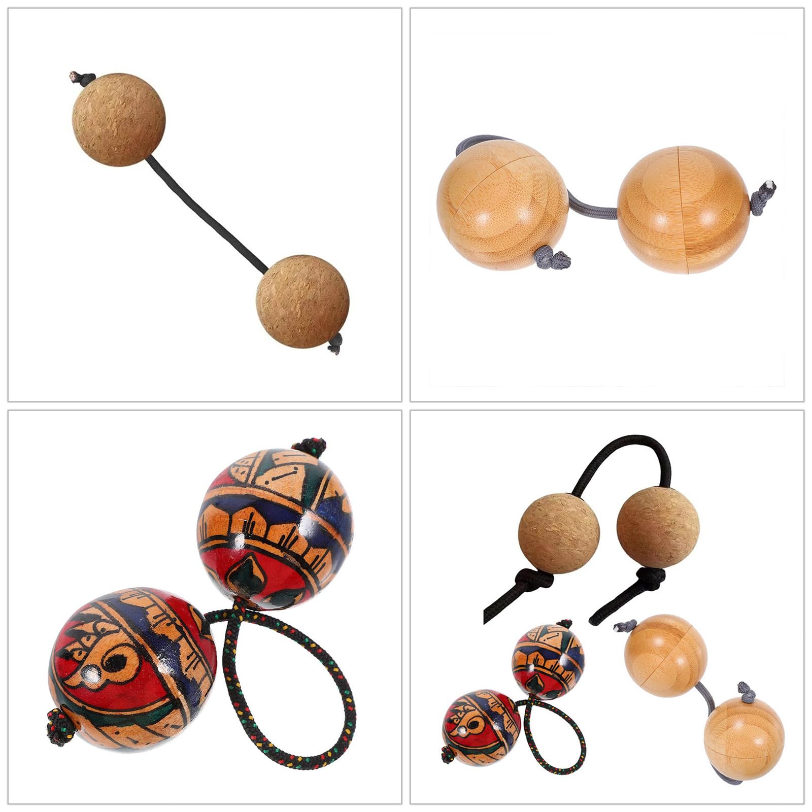 Aslatua africano de madera con forma de balón de arena, instrumento de ritmo, percusión, para estudiantes, adultos, principiantes, para estudiantes y adultos