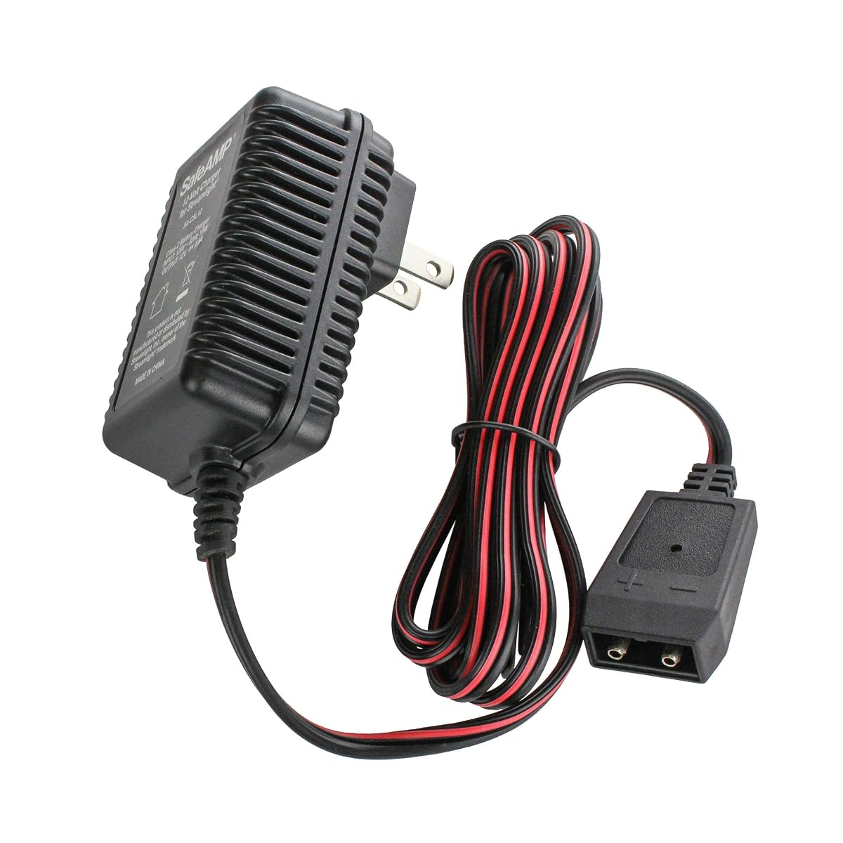 SafeAMP 12-Volt Charger for Streamlight Flashlights, Black, Model SA-CSL12,