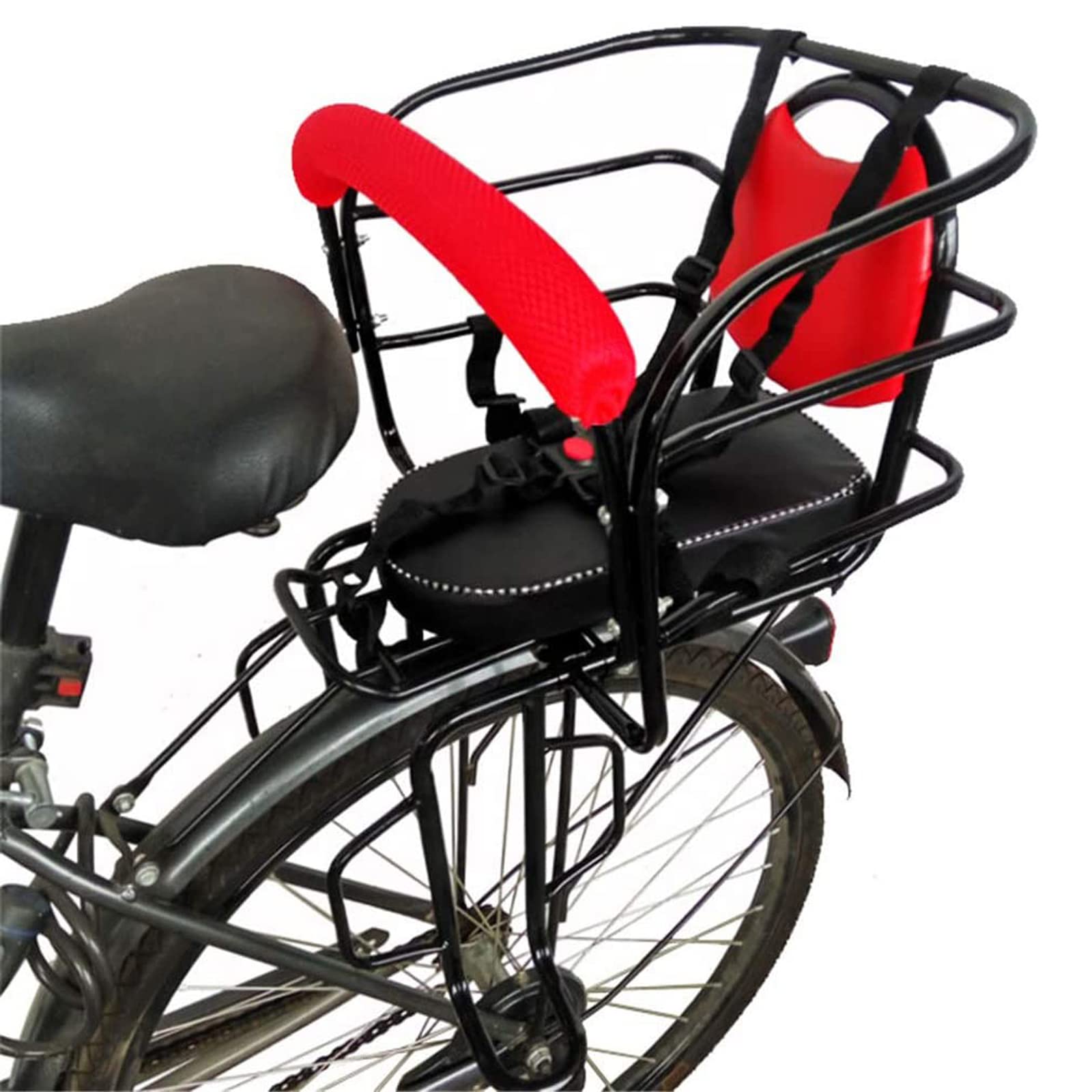 Sièges Arrière De Sécurité pour Enfants À Vélo, Siège De Sécurité pour Bébé À Vélo Épaississant, Siège pour Enfant À Vélo Arrière pour Bébé De Voiture Électrique