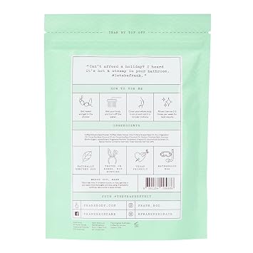 Frank Body Coconut Coffee Scrub | Natural & Cruelty Free Exfoliating Body Scrub | Hydrating Vegan Scrub For Skin Care, Stretch Marks, Acne, And Cellulite | 1ct, 200g -- 7.05oz