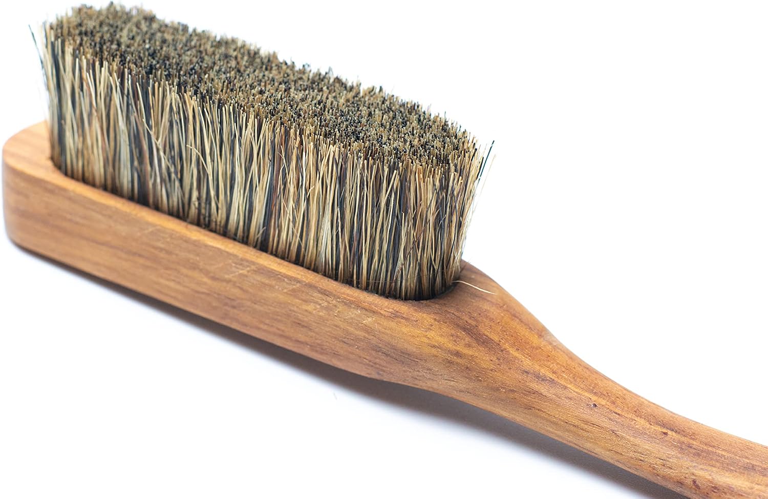 MADU CLIMB Boar's Hair Rosewood Rock Climbing Brush Unique Grain Light Wood - Image 5