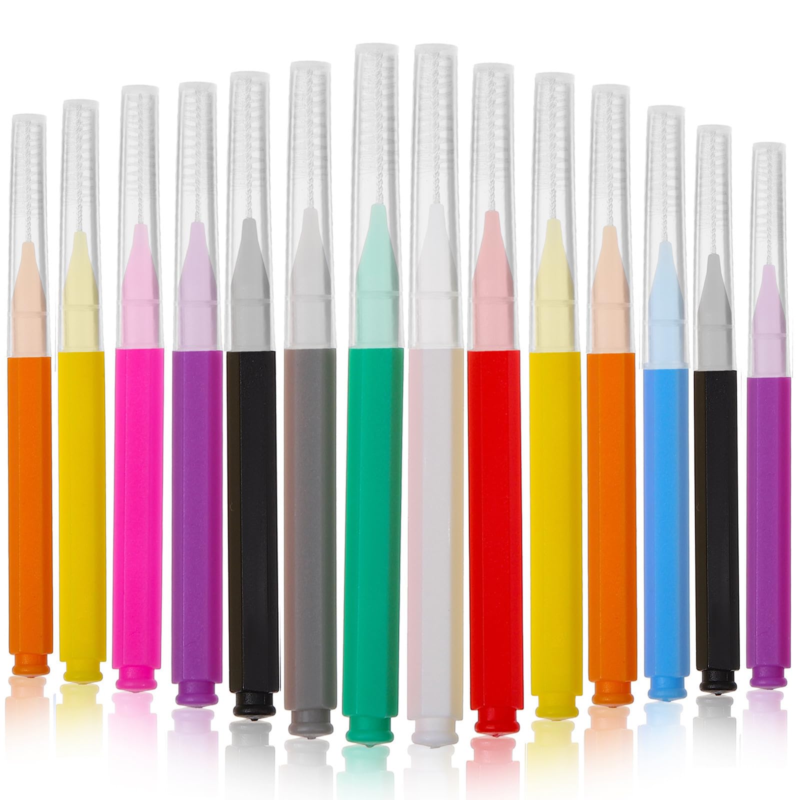 500 Pièces Brosse Interdentaire, Acier 304 et PP