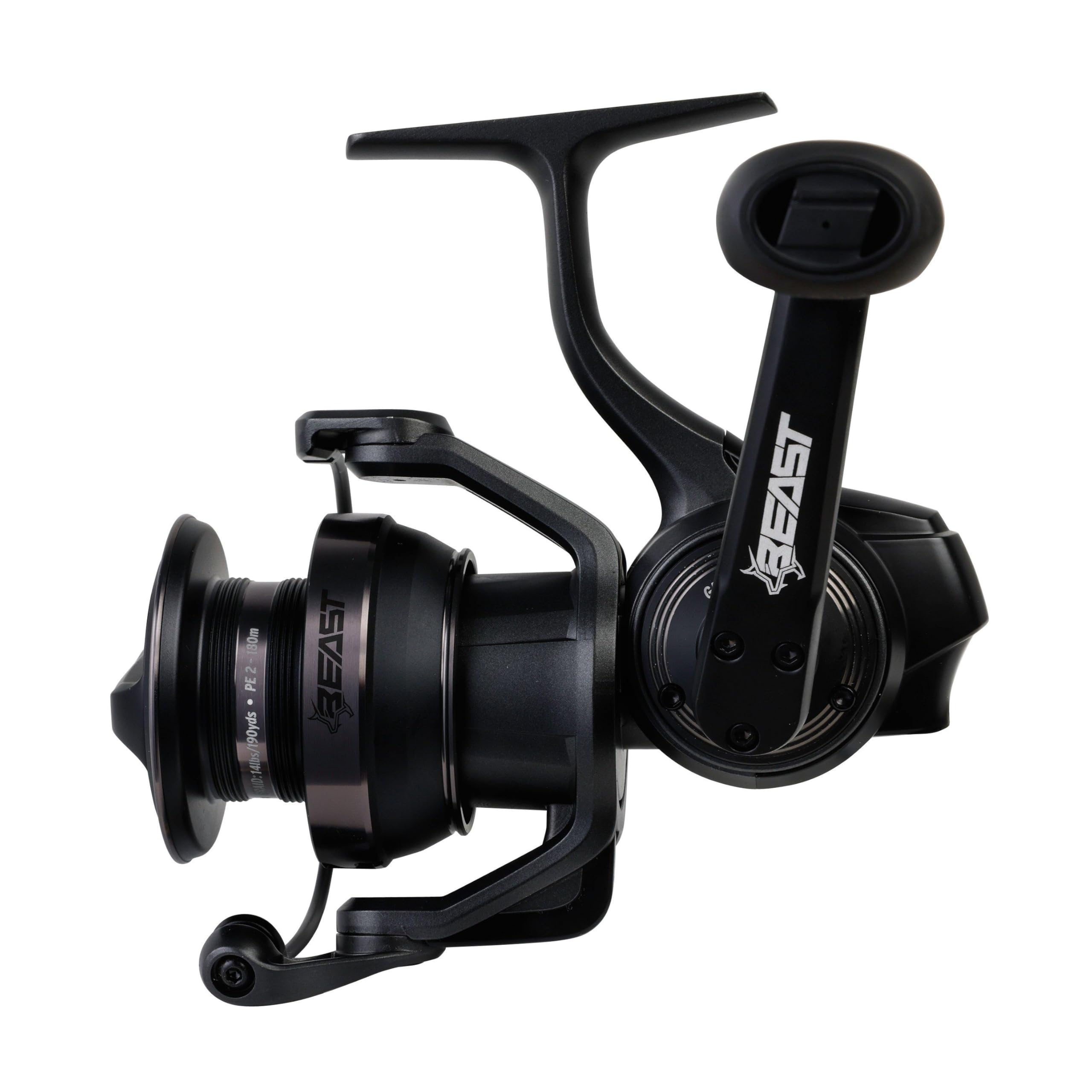 Abu Garcia Beast Spinning Mulinello da spinning Beast | Mulinello per la pesca dei predatori in acqua dolce e salata | Pesca con esche grandi, crankbait e esche artificiali | Opzioni multiple