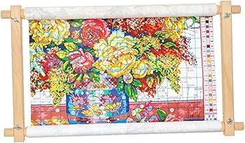 Amazon.co.jp: 刺しゅう枠 タペストリー スクロール 刺繍フレーム