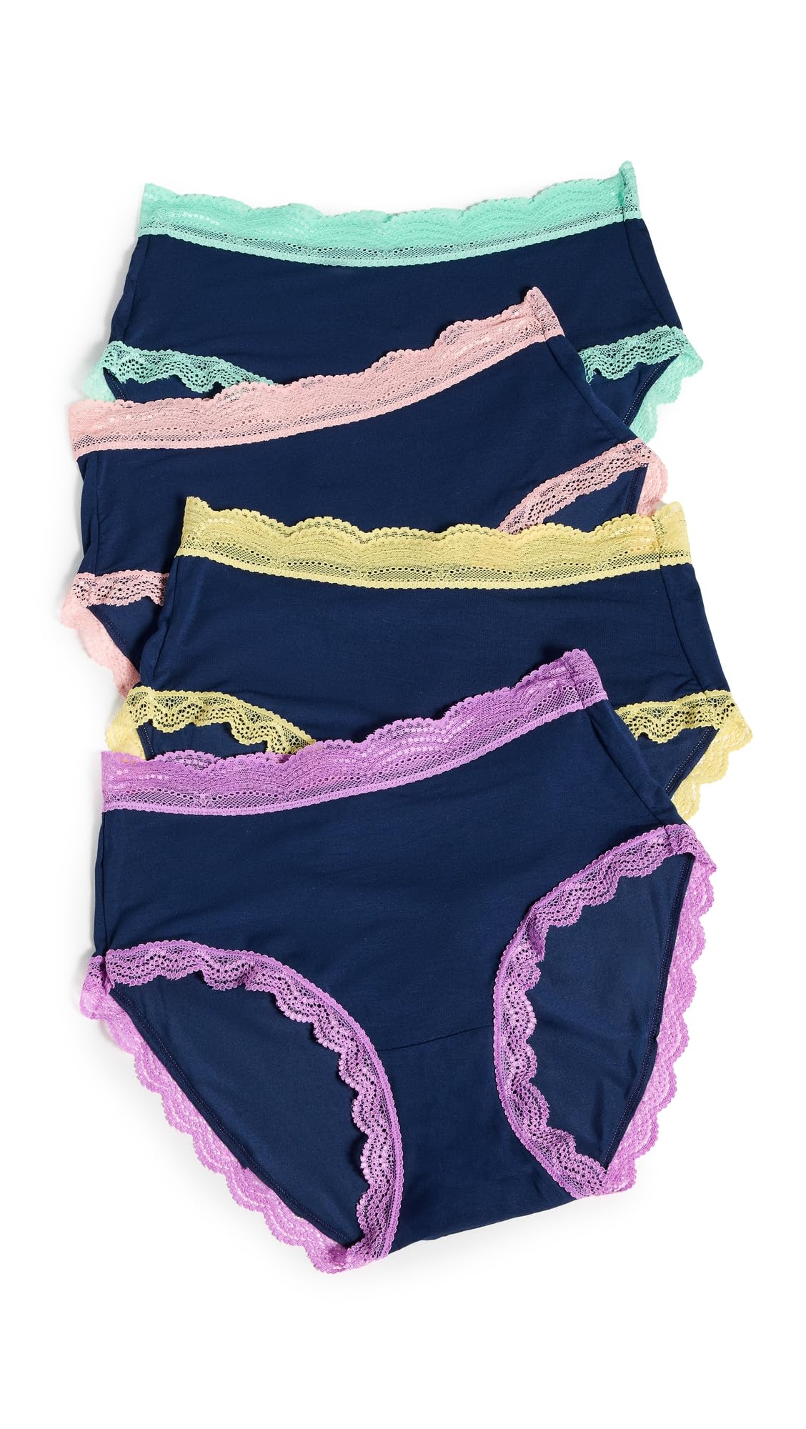 Stripe &amp; Stare Women's Original Knicker Panties 4 Pack