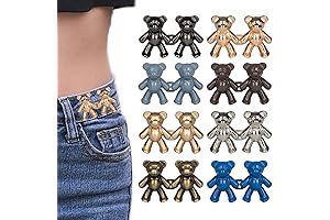 Atlodas Cute Bear No-Sew Buttons