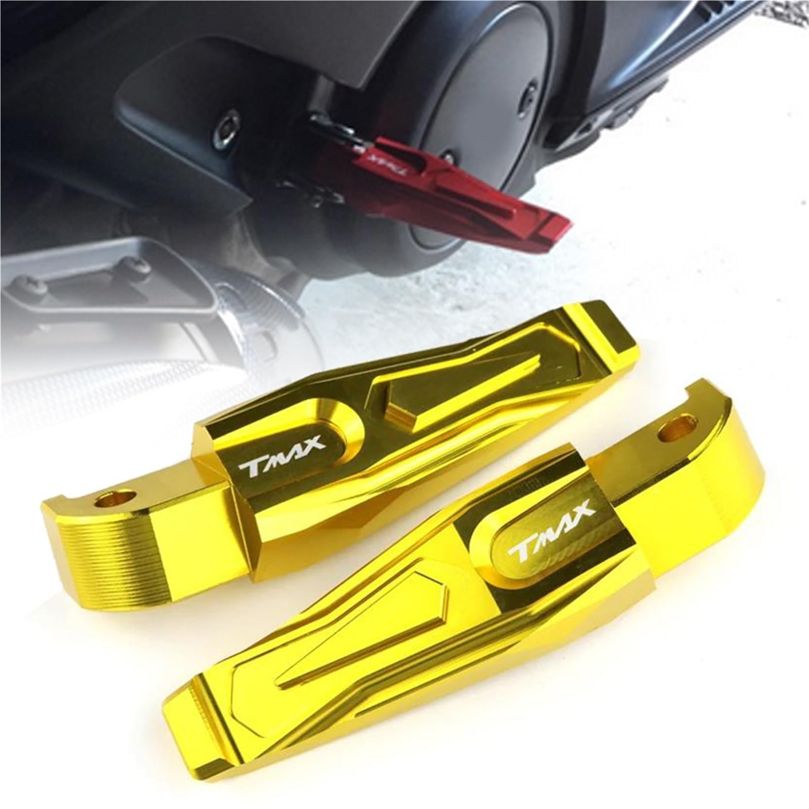 Pédale Repose-Pieds TMAX 500 530 560 Tech Max Accessoire Scooter Arrière - 5