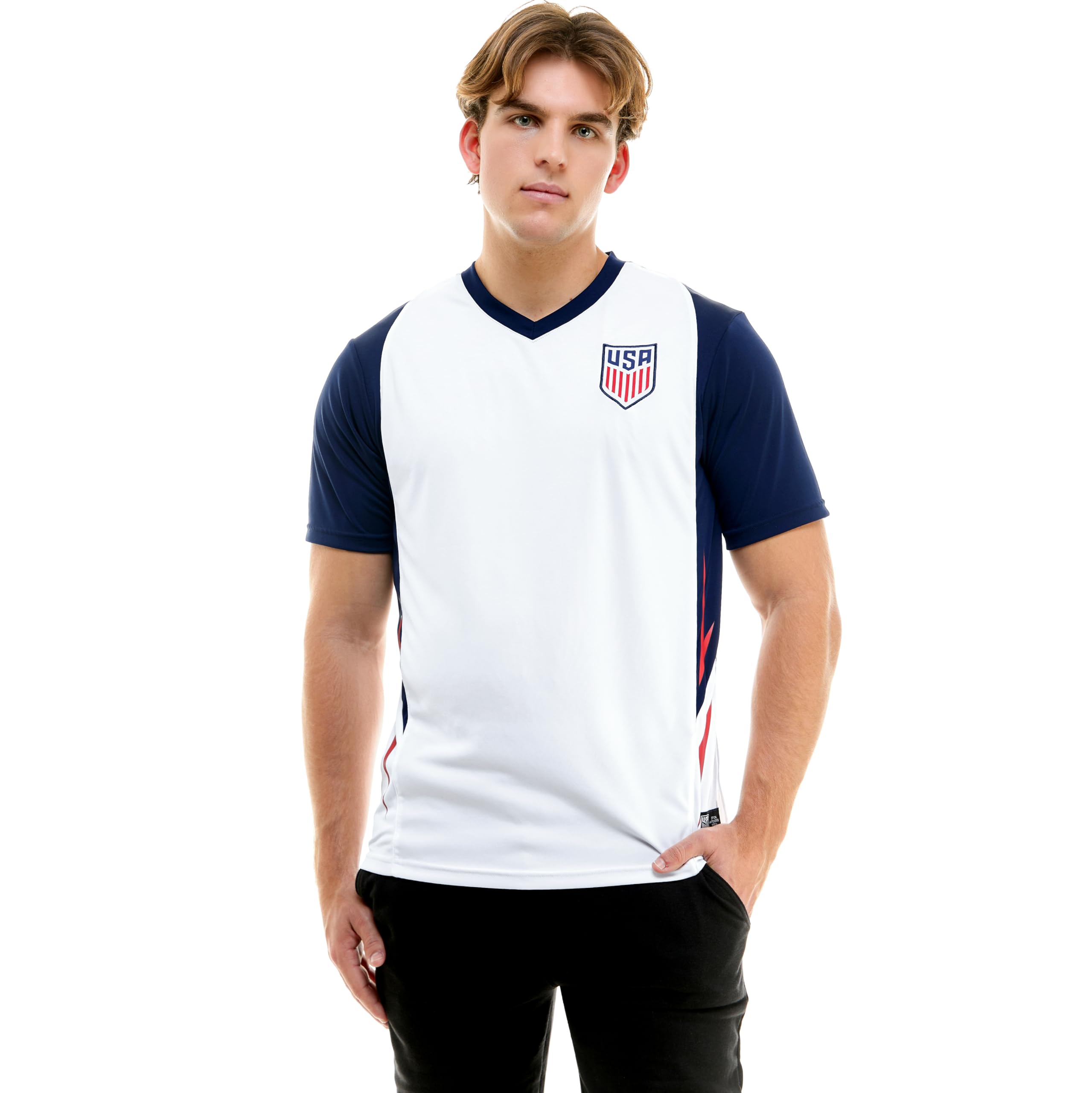 Icon Sports Officially Licensed US Soccer Federation Game Day Shirt - Unisex Adult - 3