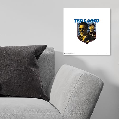 Miniatura 3 de Trends International Gallery Pops Ted Lasso - Póster artístico de pared de Ted Lasso Do As I Say de 12 x 12 pulgadas, versión sin marco