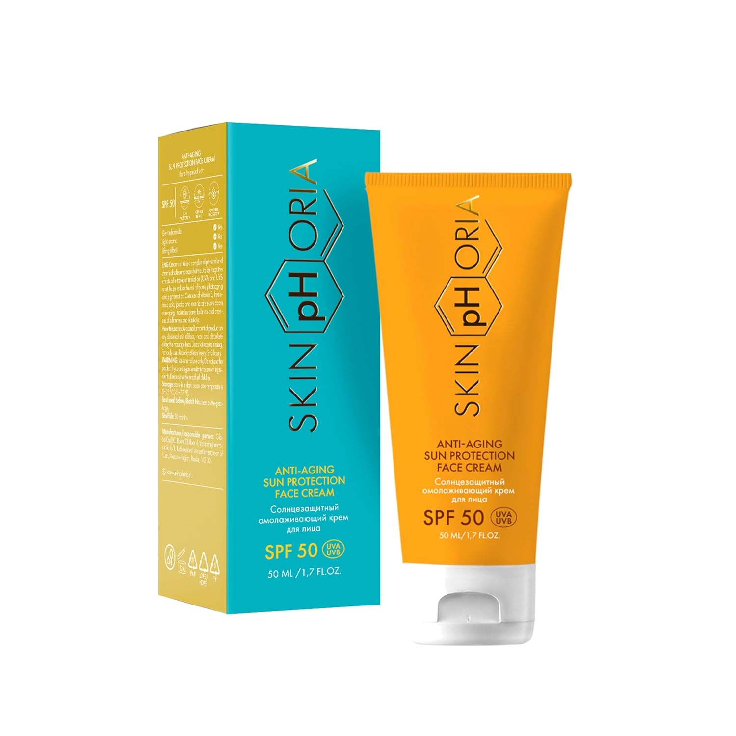 Anti-Aging Sun Protection Cream SPF 50 –...