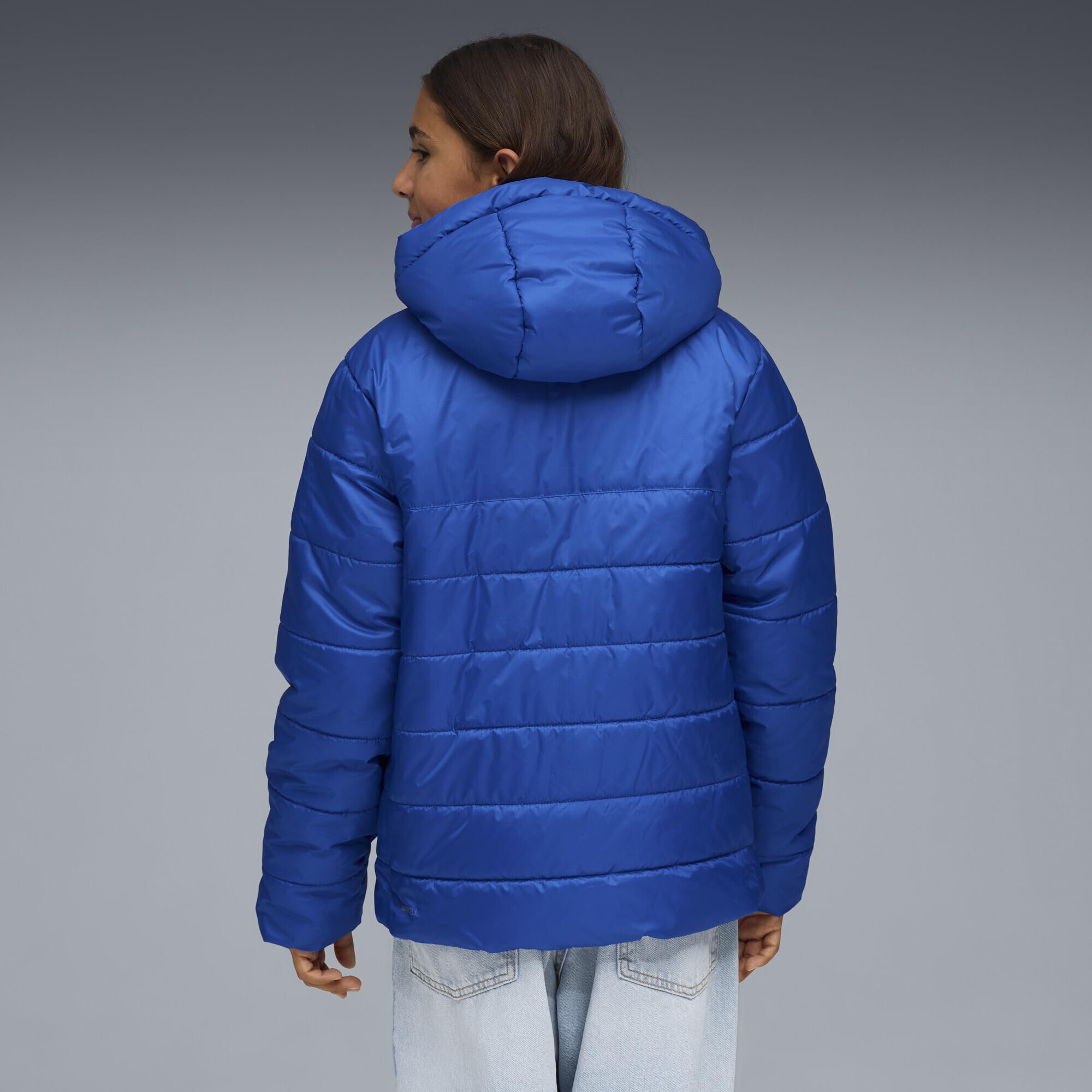 PUMA Unisex Kinder Ess Hooded Padded Jacket Mantel (1er Pack)