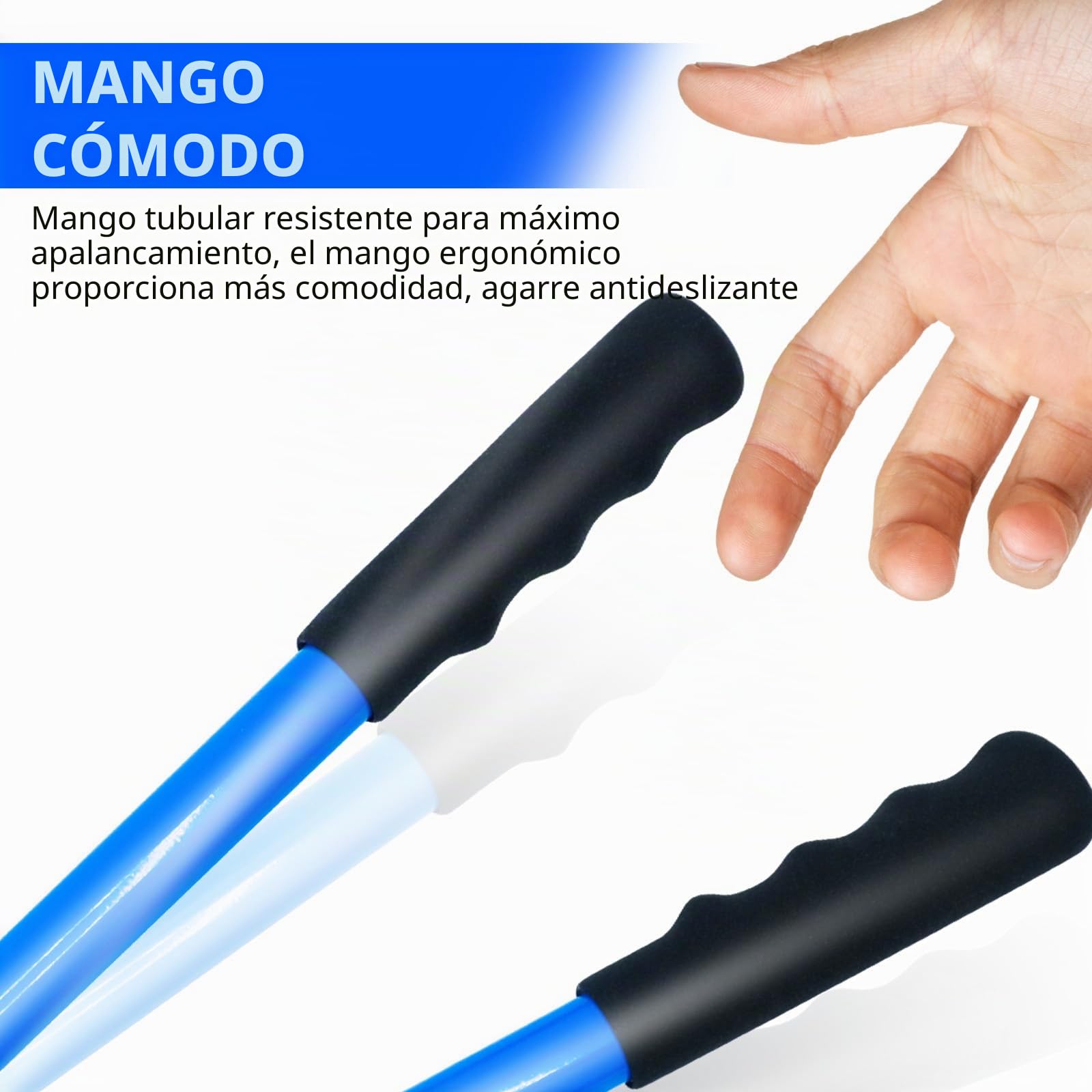 CCLIFE Crimpadora Terminales Electricos Alicates 6-50 mm² (AWG 10-0)