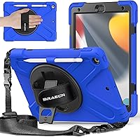 Vista 13 de BRAECNstock - Funda para Apple iPad de 9ª/8ª/7ª generación, de 10.2" 2021/2020/2019, funda protectora a prueba de golpes para iPad de 10.2 pulgadas