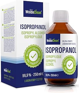 Isopropanol Alkohol 99,9% Reinheit 250ml Reiniger - in Glasflasche