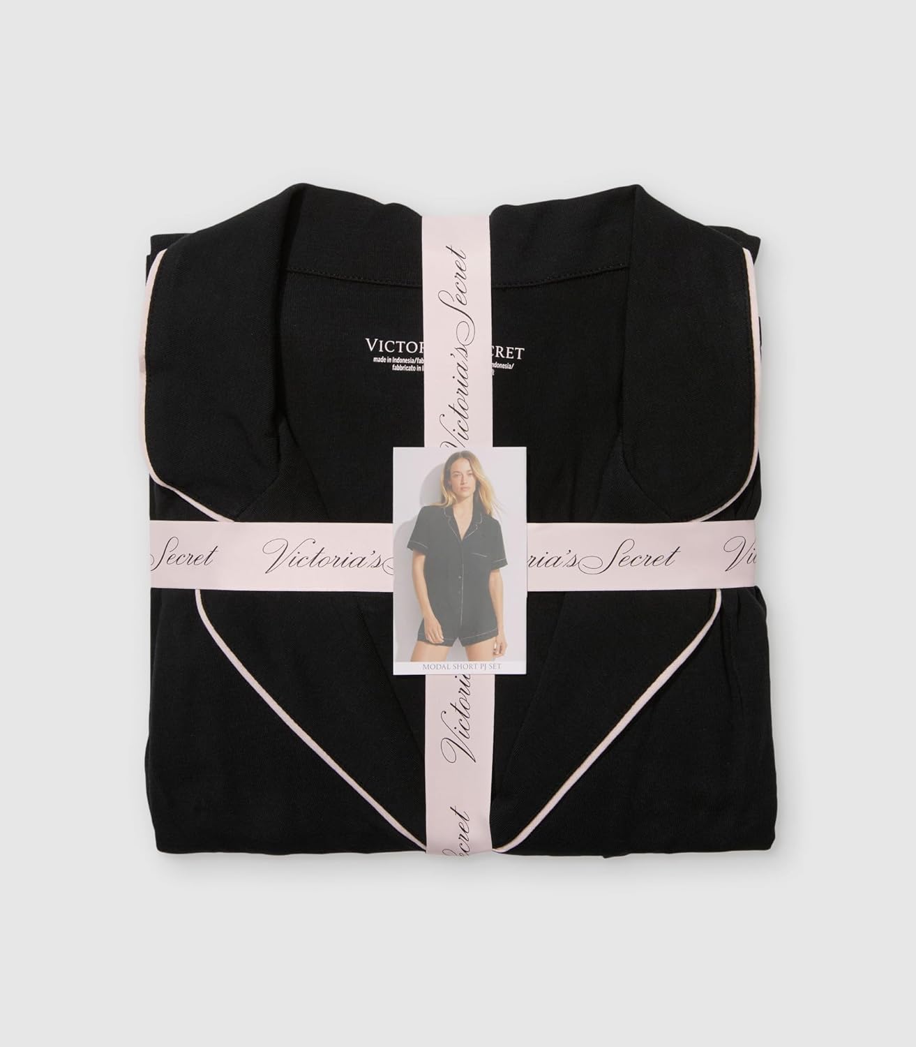 Victoria's Secret Modal Pajama Set, Short Sleeve Button Down Shirt and Shorts, Sleepwear for Women (XS-XXL)