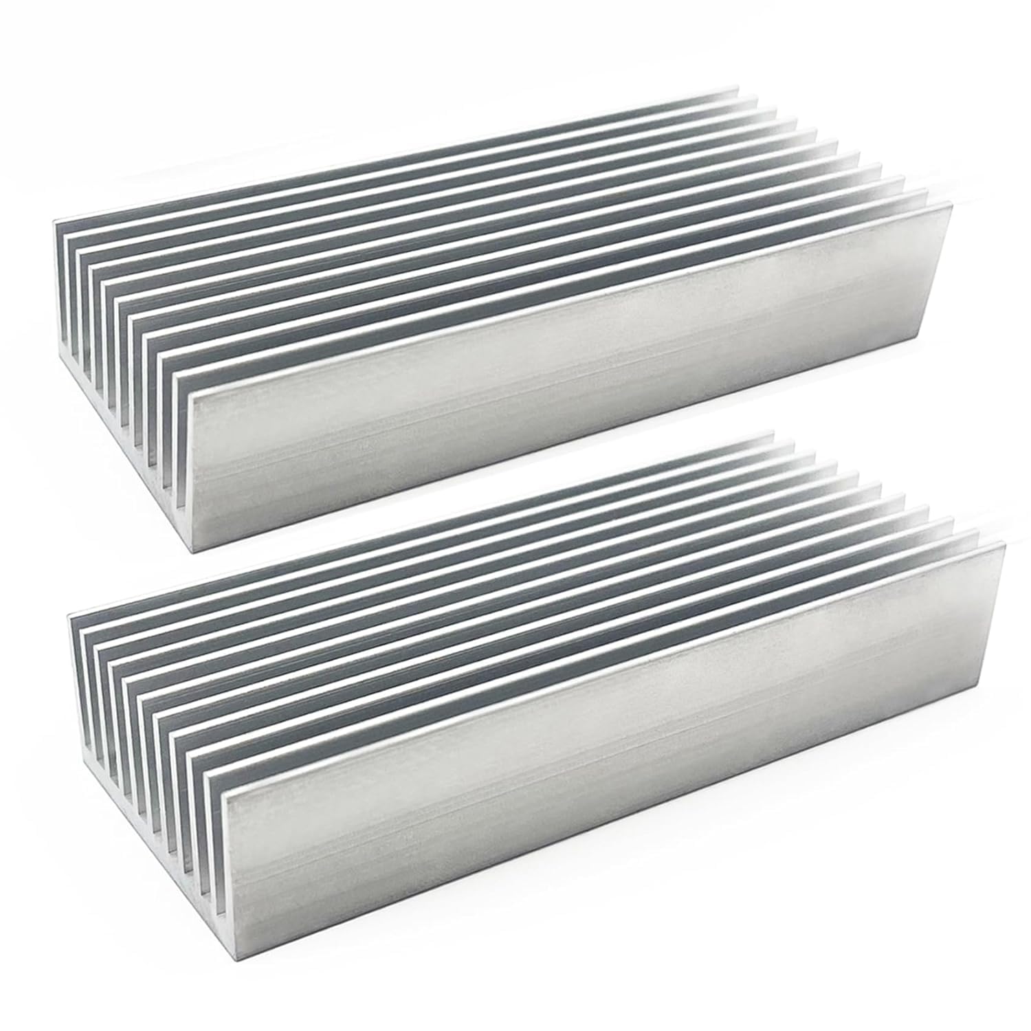 REES52 Aluminum Heatsink 100 x 40 x 8mm Heat Sink Chipset Diffusion Cooling Fin Comb Heat Sinks Cooler for LED Peltier Thermal Module Tec1-12706 High Power Amplifier - Pack of 2 (B0D1YB7HTW) Amazon Price History, Amazon Price Tracker