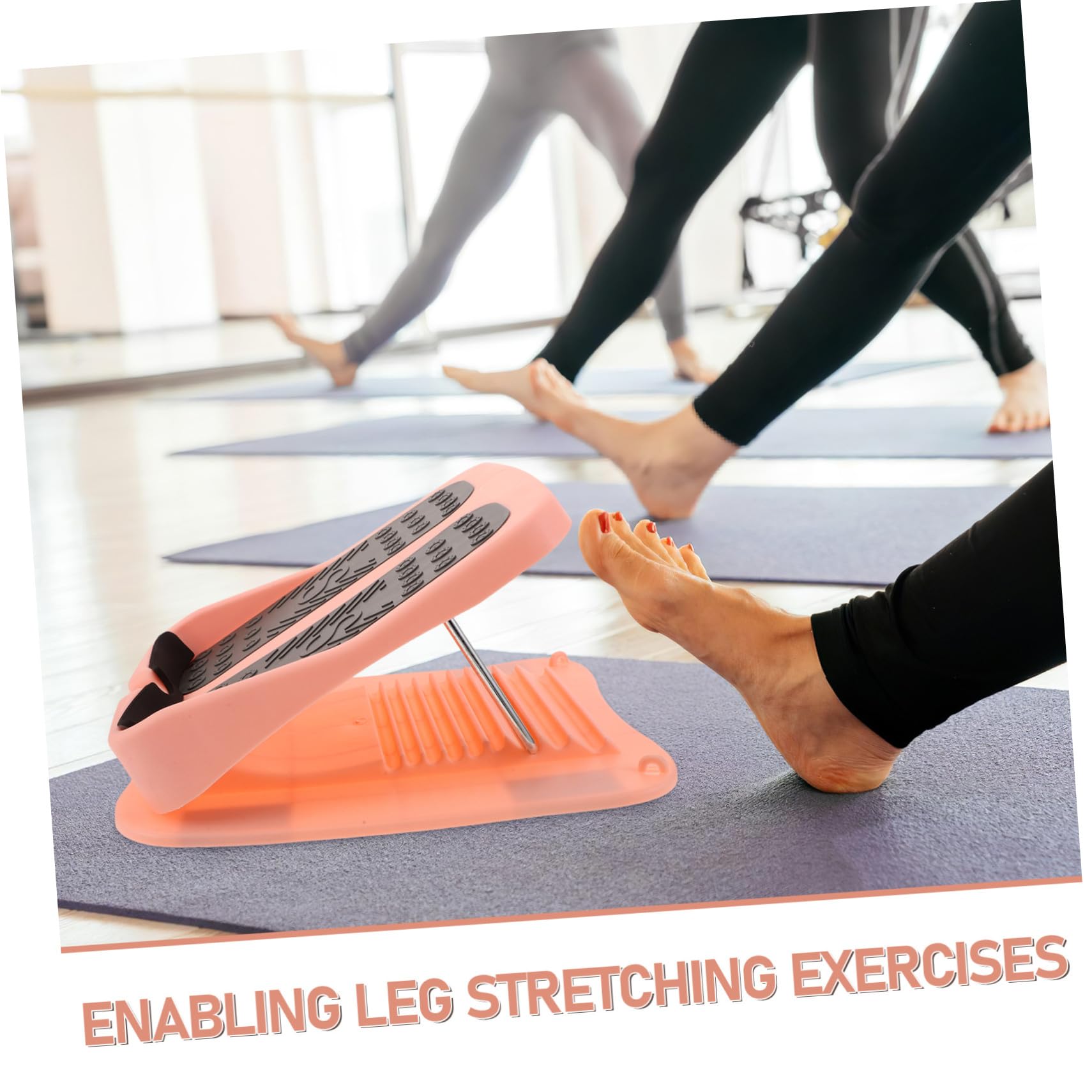 Tablero Inclinado Ajustable para Estiramiento de Piernas y Pantorrillas Plataforma Plegable Antideslizante para Fitness y Rehabilitación Equipo Ligero para Flexibilidad y Alivio