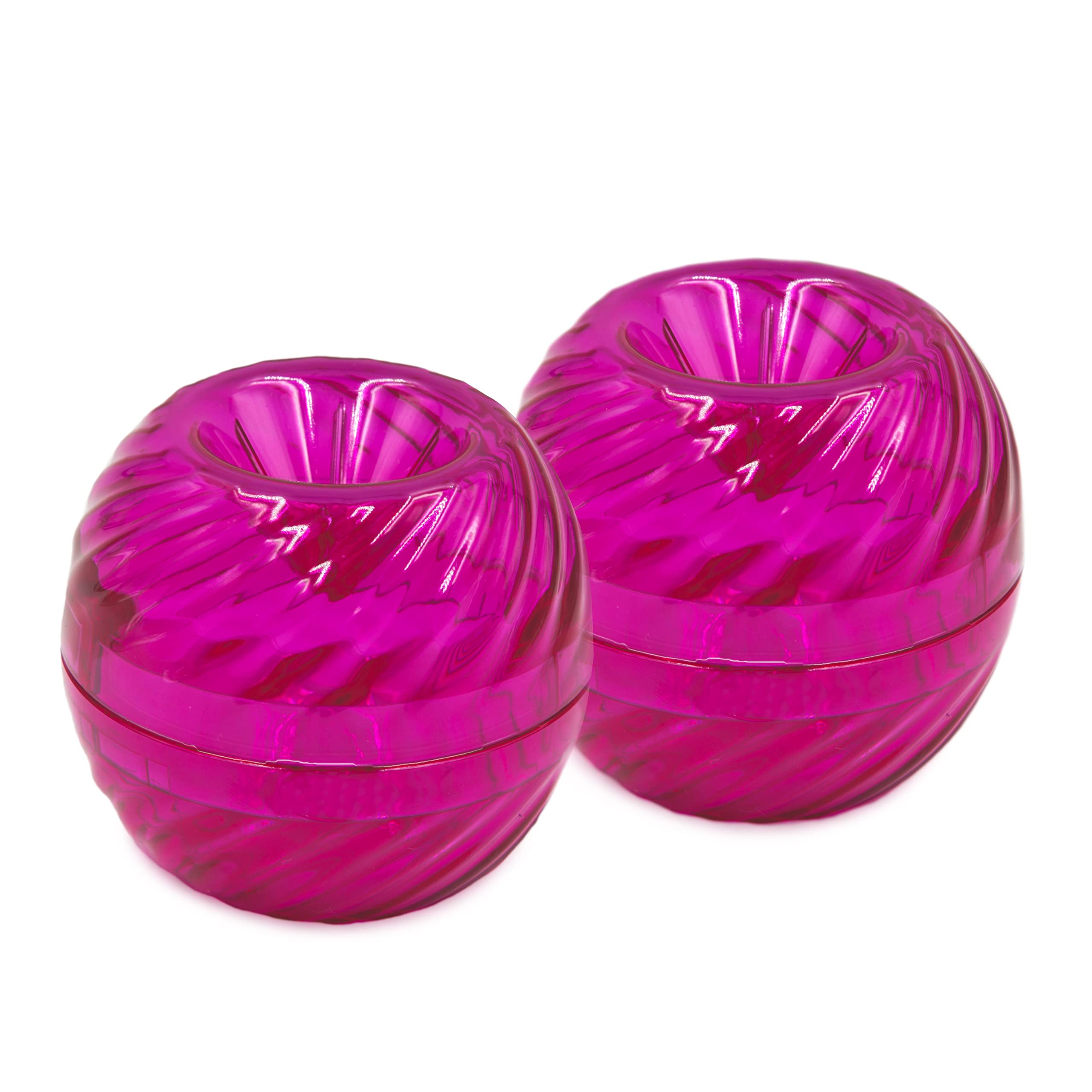 FlyFix Fruit Fly Trap for Indoors - Gnat and Effective Fruit Fly Trap - Easy to Use - Best for Kitchen, Dining Areas - use Food as Lure Attractants (Pink)