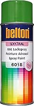 belton SpectRAL Spray de peinture RAL 6018 jaune-vert brillant 400 ml – Qualité professionnelle