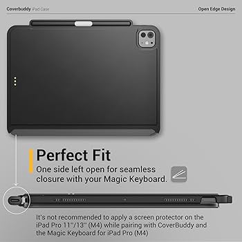 MagEasy CoverBuddy iPad Pro 13インチ CoverBuddy Magnetic iPad Case with Graphene – MAGEASY