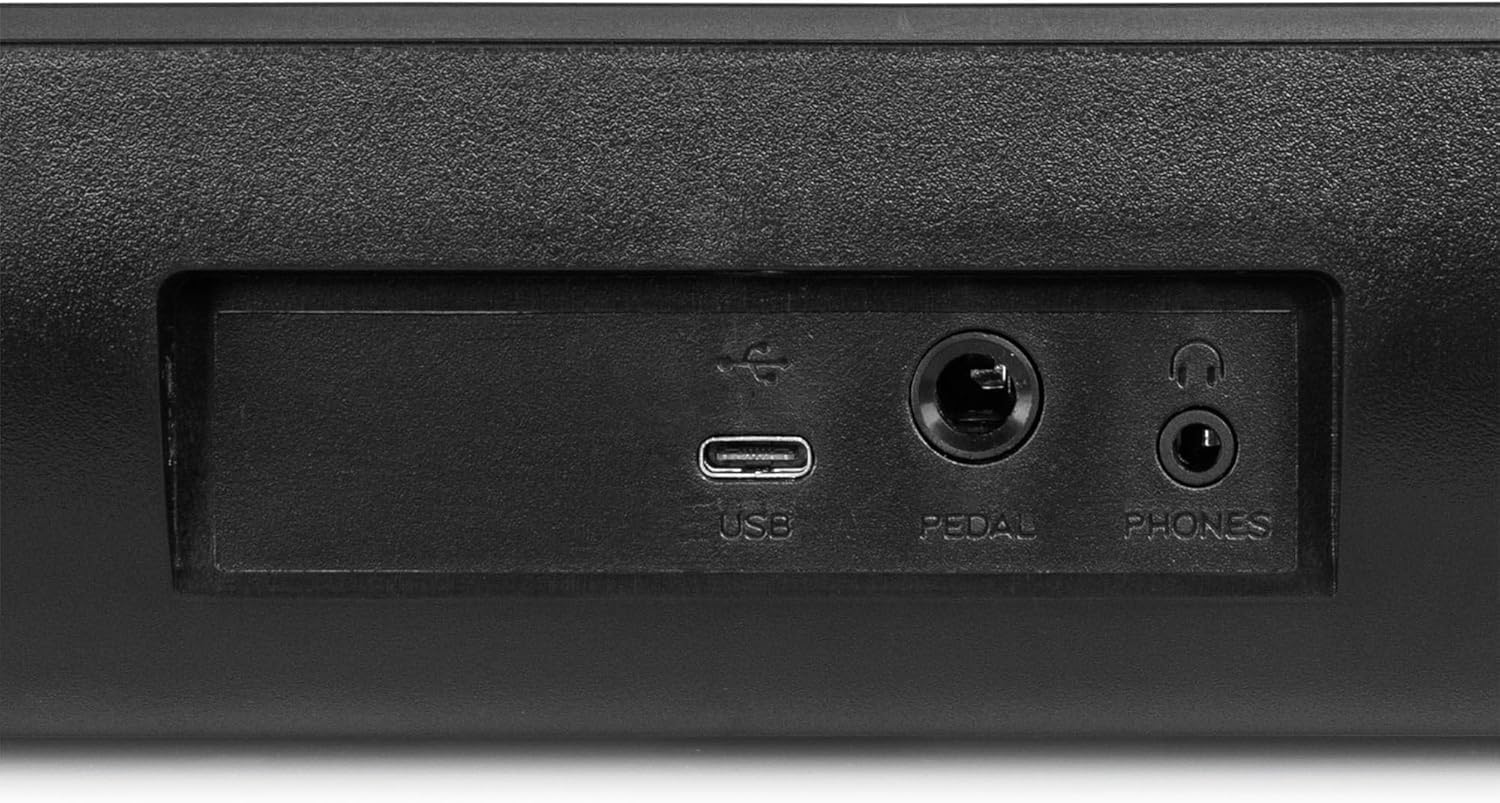 Max Rhapsody49 - Teclado electrónico MIDI, 49 teclas, 300 timbres, 300 ritmos, alimentación USB-C, dos altavoces integrados, ideal para productores musicales y estudio doméstico