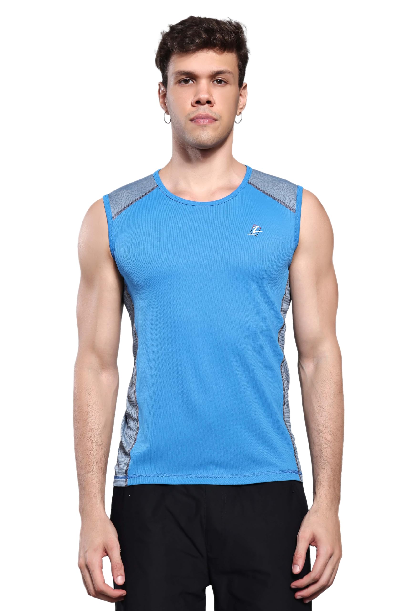 z zagros Zagros Active Wear Vest for Men-S Turquoise-picture-34