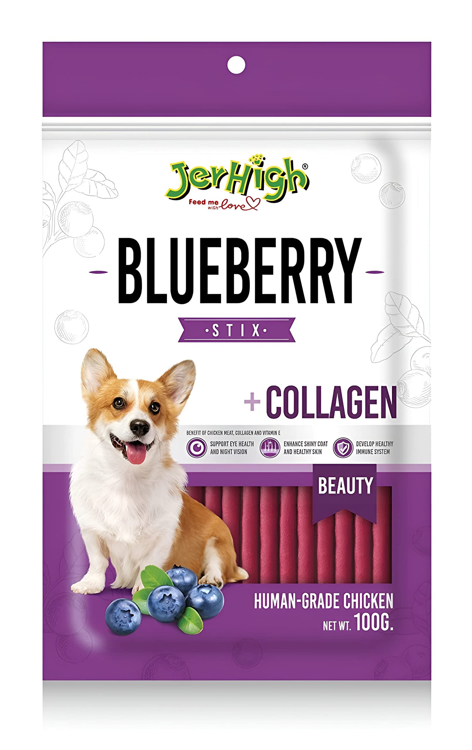 See full amazon price history chart for Jerhigh Real Chicken Meat Blueberry Stick Dog Treats, Fully Digestible Healthy Snack & Training Treat Size- 100gm (Pack of 5) Jerhigh Real Chicken Meat Blueberry Stick Dog Treats, Fully Digestible Healthy Snack & Training Treat Size- 100gm (Pack of 5) (B0C4FN3LG5) Amazon Price History, Amazon Price Tracker