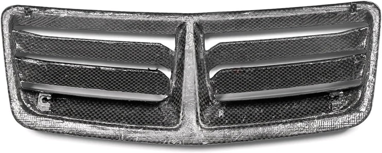 Compatible with Ford Mustang GT Dark Horse S650 2024 2025 Carbon Exterior Car Front Engine Hood Bonnet Scoop Vent Cover Trim(Matte Carbon)