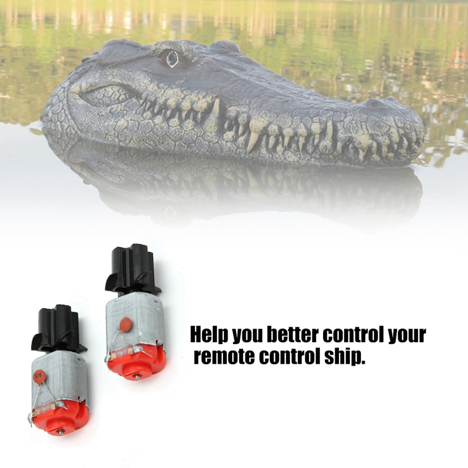 Lybunair Electric RC Crocodilian Boat Motor Propeller Accessory for V005 Electric RC Boat - Image 3