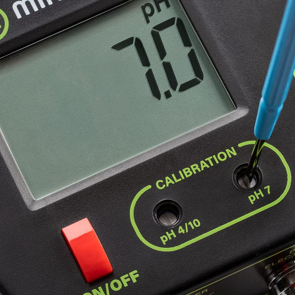 pH-Controller/Regler Milwaukee MC122 PRO inkl. pH-Elektrode, pH-Computer für Aquarium, Spa, Teich und Pool