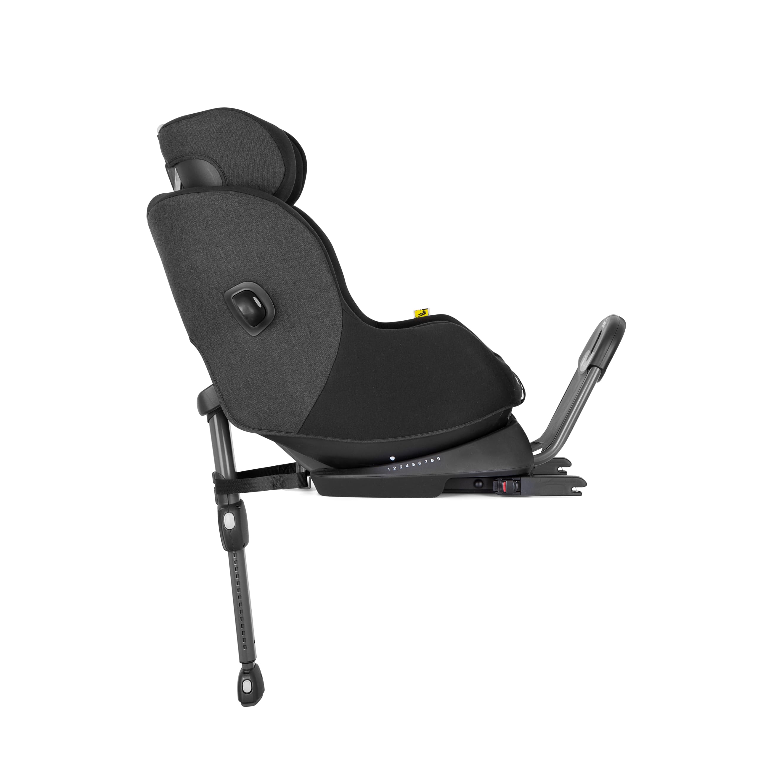 Joie i-Soren™ 2 R129 Reboarder, 61–125 cm (6 Mon.–7 Jahre), Raven | Rückwärtsgerichtet bis 7 Jahre, 157° Neigung, ISOFIX mit Stützbein, Guard Surround Safety Pod für extra Schutz.