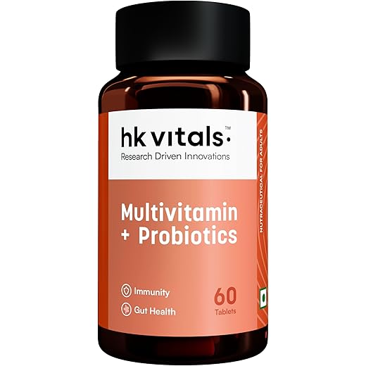 hk vitals Multivitamin Plus Probiotics 60 Tablets